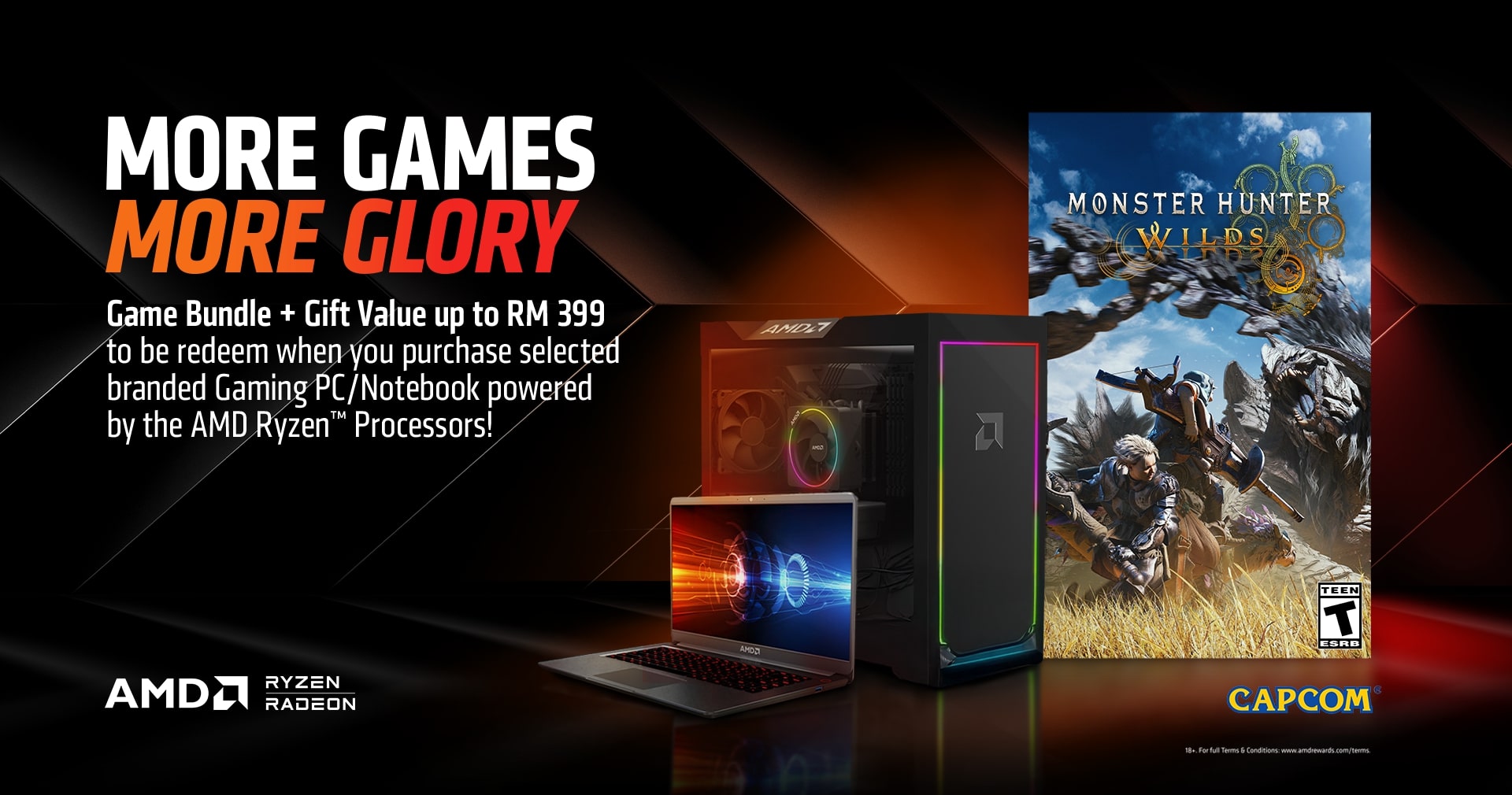 Elevate your game with AMD Ryzen™