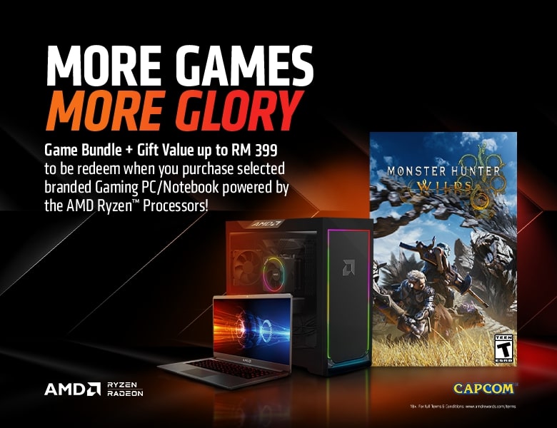 Elevate your game with AMD Ryzen™