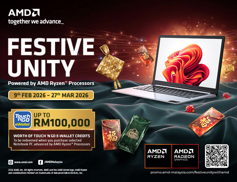Festive Unity Powered by AMD Ryzen™ Processors