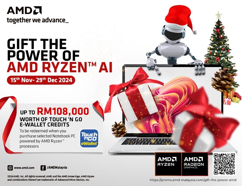 Gift The Power with AMD Ryzen™