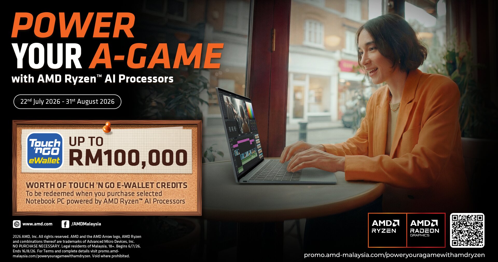 Power Your A-Game with AMD Ryzen™ AI Processors