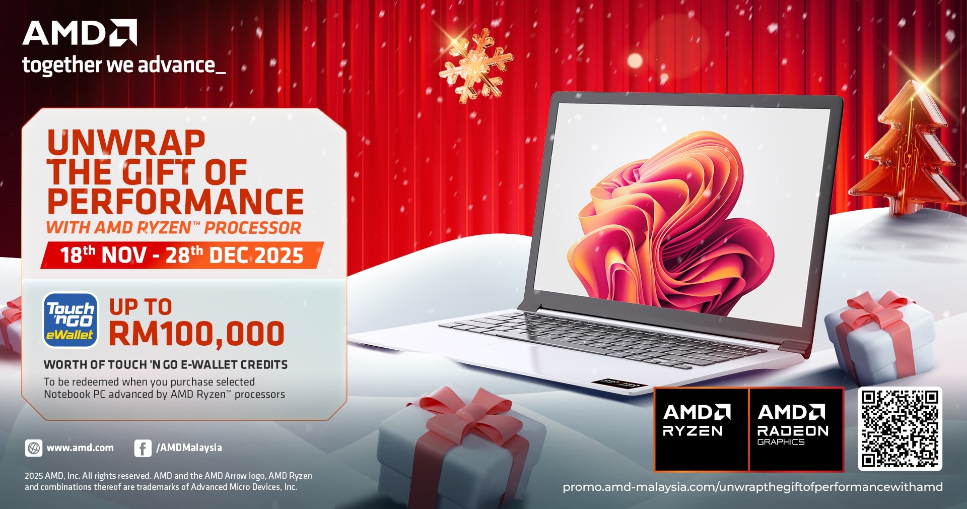 Unwrap The Gift of Performance with AMD Ryzen™ Processors