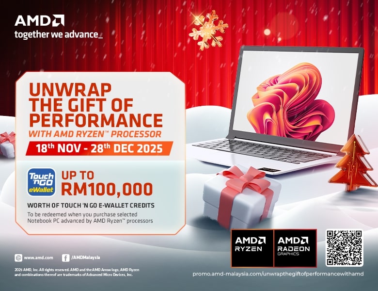 Unwrap The Gift of Performance with AMD Ryzen™ Processors